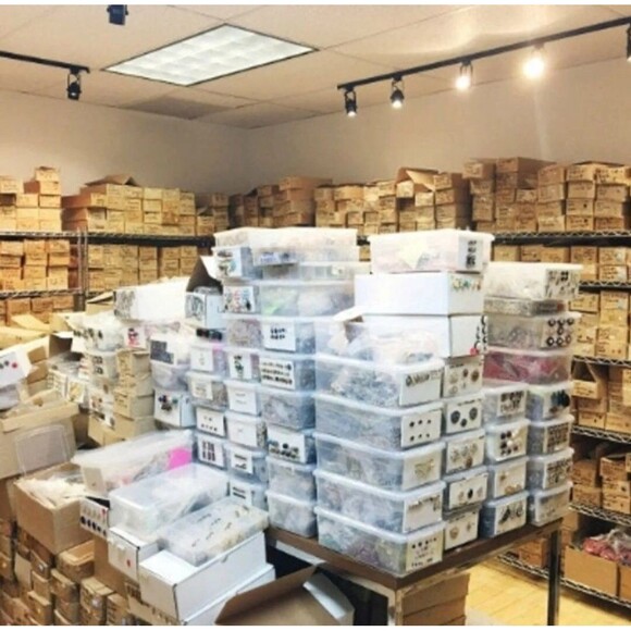 2 lb Jewelry Lot-Some Good, Some Broken-Necklaces,Bracelets,Earrings-Metal - Picture 5 of 6